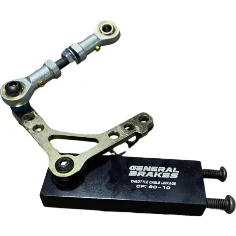 Vinculo Rotulado y Mariposa para Pedalera Piso 3 Ped. a Cable