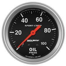 Presion de aceite, mecanico- 100 psi 3421 Autometer