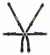 Cinturon 6 puntas Homogado FIA Schroth Negro, CLUBMAN - comprar online