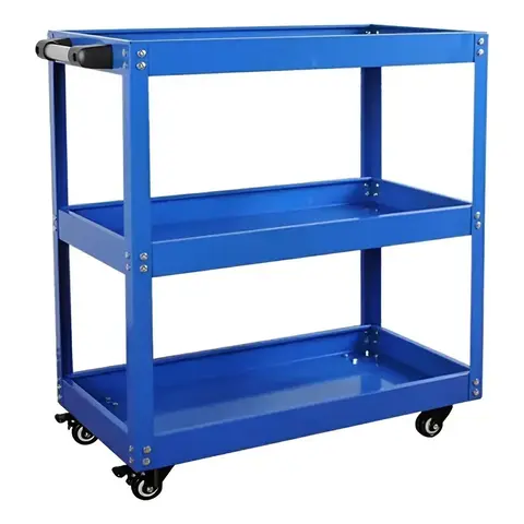 Mesa Carro de 3 Estantes con Ruedas