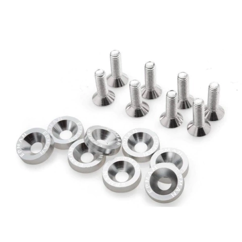 Pack 8 arandelas y 8 tornillos m6 EPMAN GRIS Epman