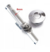 Traba Aluminio Capot Aerocatch Quick Release Hood boton Plateado