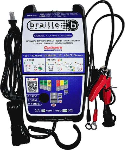 Cargador de Bateria Braille 12-16V - comprar online