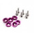Pack 6 arandelas y 6 tornillos m8 EPMAN VIOLETA