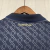Camisa masculina azul da Juventus III 24/25, modelo torcedor, com detalhes em amarelo e padrão texturizado.