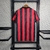 Camisa AC Milan 1 Home Retrô 93/94 Lotto Masculina Vermelho e Preto