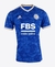 Camisa Leicester Home 21/22 Torcedor Adidas Masculina - Azul + Branco
