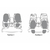 Pedais de Leme de Direção - Rudder Pedals Thrustmaster