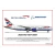 Perfil - Poster Boeing 787-800 British Airways