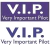 Adesivo V.I.P - Very Important Pilot - Branco interno