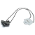Colar com pingente de biplano - comprar online