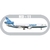 Adesivo Avião - MD11 - Vasp