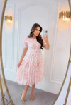VESTIDO TULE ESTAMPADO 3373 - comprar online