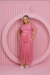 VESTIDO TULE POA PLUS 3487 - comprar online