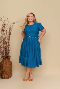 VESTIDO MALHA LAISE PLUS SIZE 3114