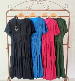 VESTIDO MALHA LAISE PLUS SIZE 3114 - comprar online
