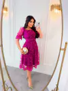 VESTIDO TULE BORDADO 3515 - comprar online