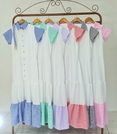 VESTIDO CREPE COM/ LAISE LINEN 3563 - comprar online