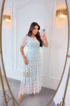 VESTIDO TULE ESTAMPADO 3240 - comprar online