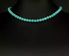 Collar Gargantilla de Piedra Turquesa en internet