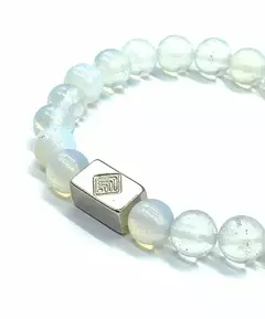 Pulsera de Piedra Opalina Lunar