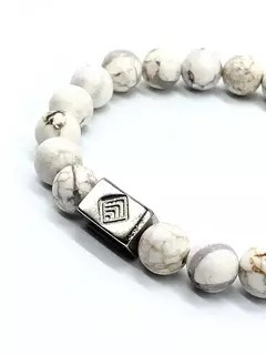 Pulsera de Piedra Howlita