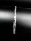 Pulsera de Acero Quirúrgico Groumet Cerrada 4 mm 21 cm - comprar online