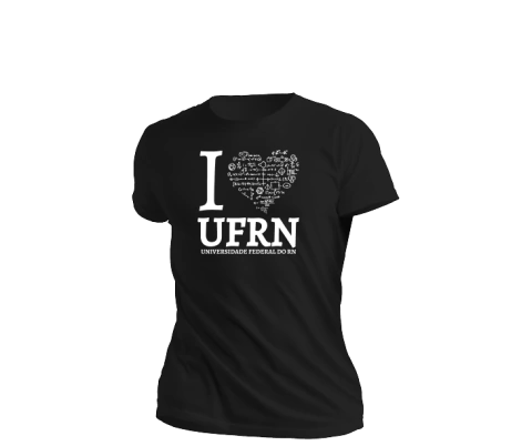 Camiseta I LOVE UFRN - comprar online
