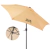 Sombrilla Jardin Patio Terraza Reclinable Con Manivela 3mt