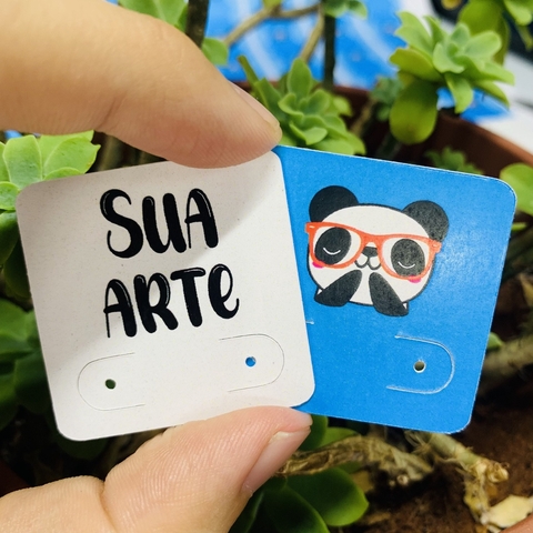 Tag Brinco Personalizada | 4x4cm