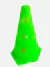 Cone de Agilidade Alux 23 cm Flexível com furos - Verde