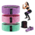 Kit 3 Faixas Elasticas De Exercicio Hip Resistance Bands