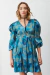 VESTIDO SUERTE CORTO | AZUL en internet