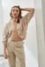 CAMPERA BALLOON | BEIGE - tienda online