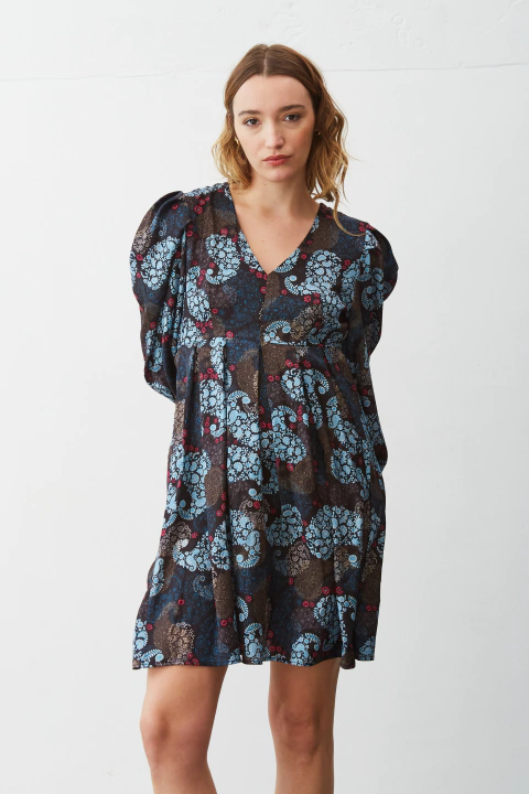 VESTIDO SUERTE CORTO | NOIR