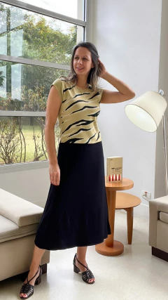 BLUSA ESTAMPADA FRENTE VERDE