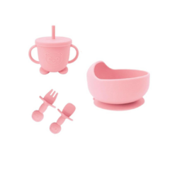 Set cuenco 4 piezas "OSO" ROSA - comprar online