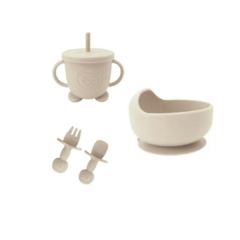 Set cuenco 4 piezas "OSO" BEIGE - comprar online