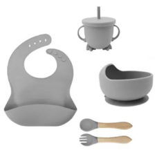 Set cuenco 5 piezas GRIS - comprar online