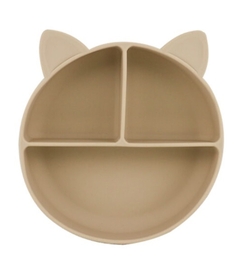 Plato silicona con divisiones "Gatito" - Cuisine Bebe Argentina