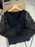 Sweater Manga Broderie - Greta Coss