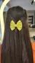Laço Adriana amarelo kit mãe e filha - comprar online