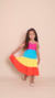 Vestido Bia colorido filha - comprar online