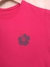 T-shirt vermelha infantil feminino