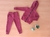 Imagem do Conjunto de moletom infantil unissex mescla bordô