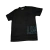 CAMISETA PRETA LINADE LOGO LATERAL - loja online