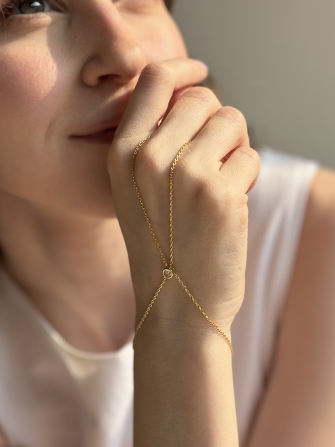 Pulseira Hand Chain