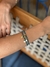 Pulseira cristal azul + Pérola + Espírito Santo - comprar online