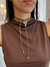 Colar fita courino + pingente dente na internet