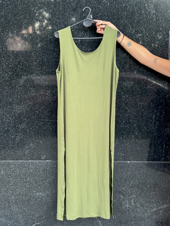 Vestido Largo Sin Mangas - comprar online